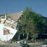 Kaiser Permanente office building, Granada Hills, California. 1994 Northridge Earthquake.