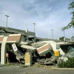 Parking structure on CSU-Northridge campus. 1994 Northridge Earthquake